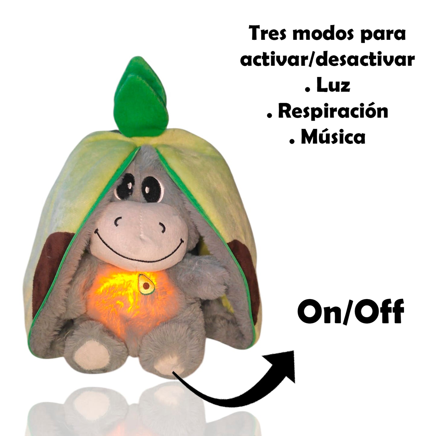 Peluche con respiración antiestrés